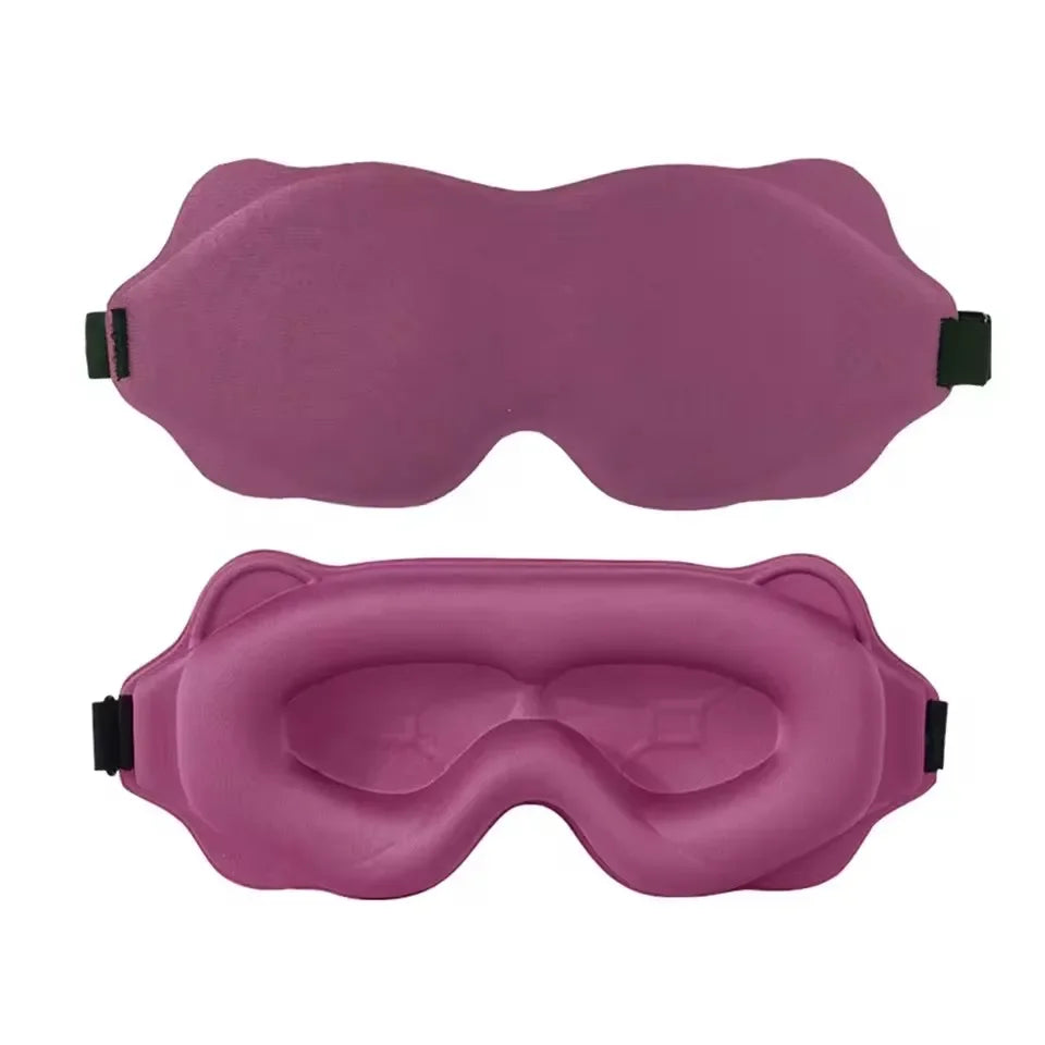 Masque de Sommeil 3D Léger — Bandeau Voyage Ultra-Confortable