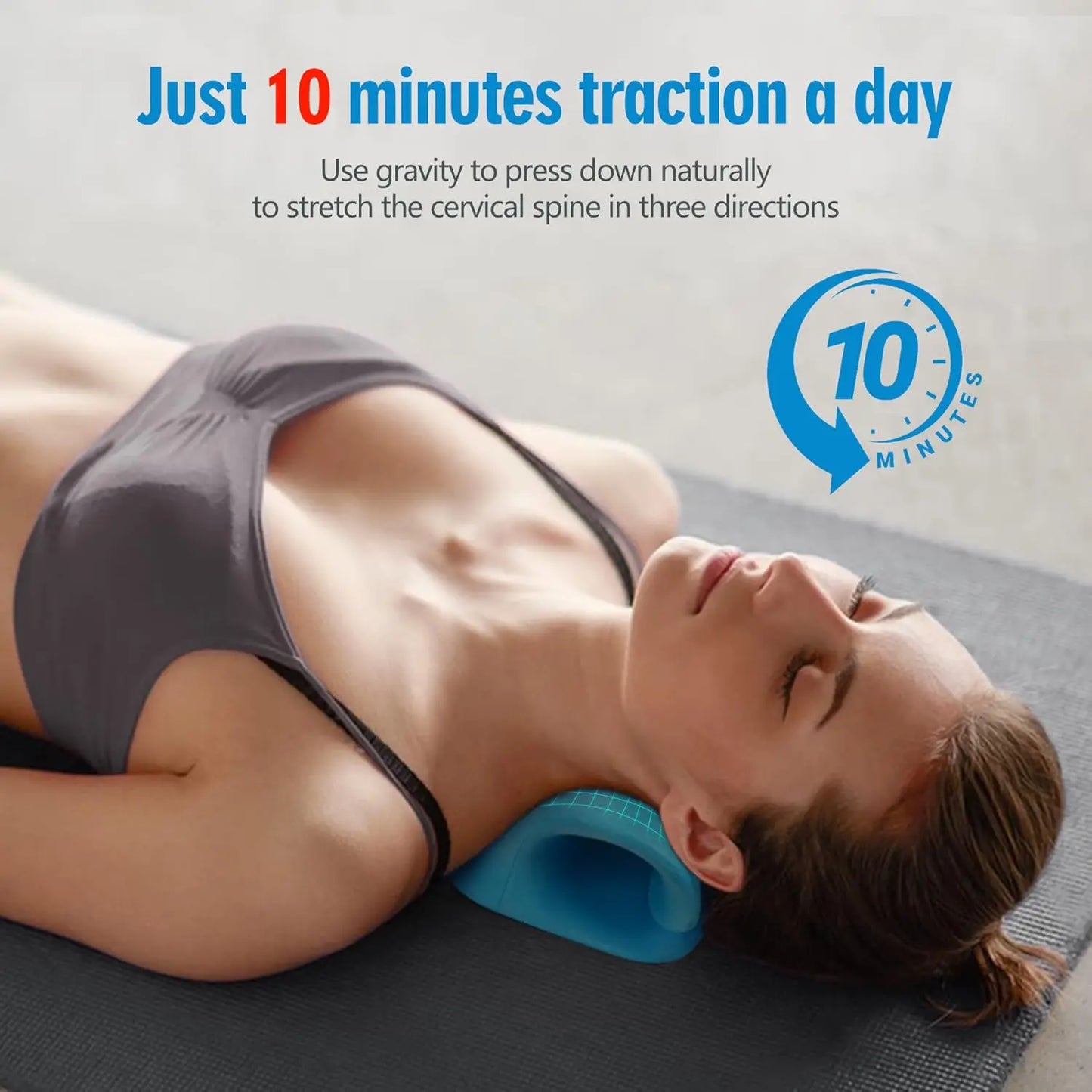 Oreiller de Traction Cervicale – Détente Nuque & Épaules