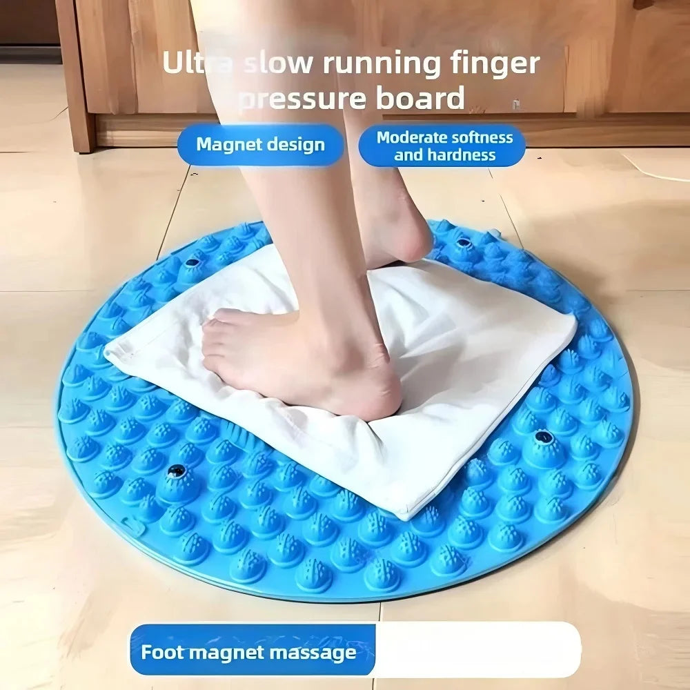 Tapis d'Acupression pour Pieds — Billes Magnétiques, Détente à la Maison
