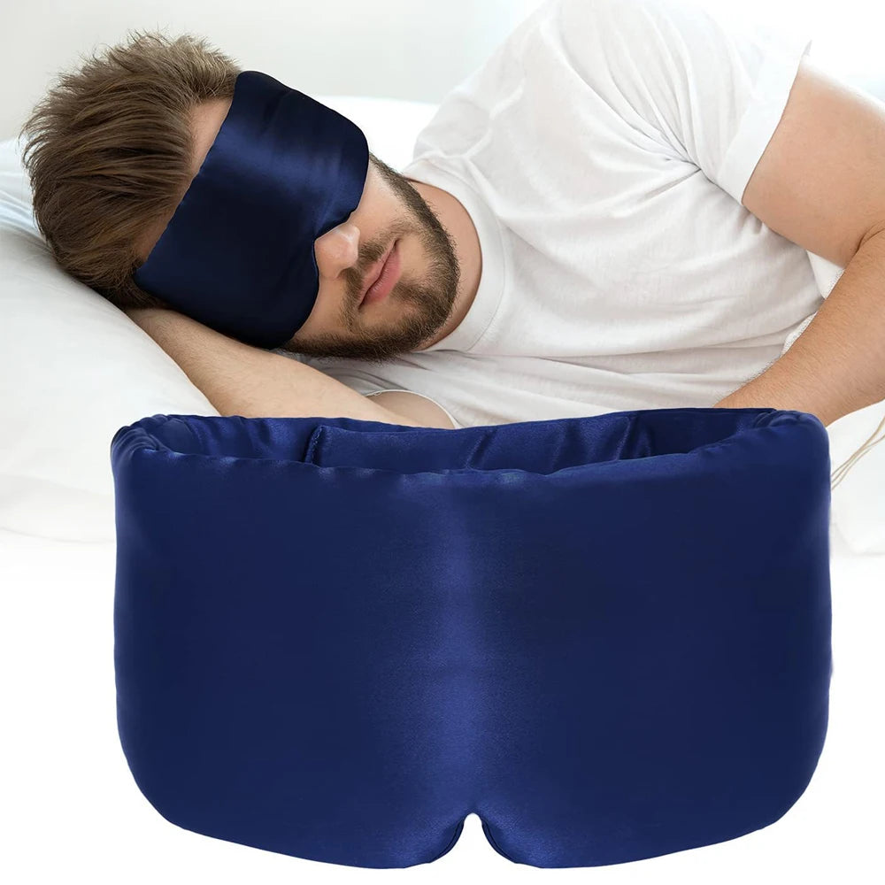 Masque de Sommeil en Soie Mûrier - L'Obscurité Absolue, Douceur en Plus