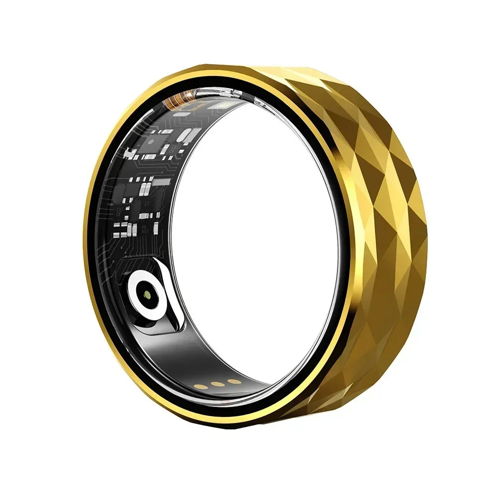 Bague Connectée R12M — Suivi Santé & Sport, Étanche IP68