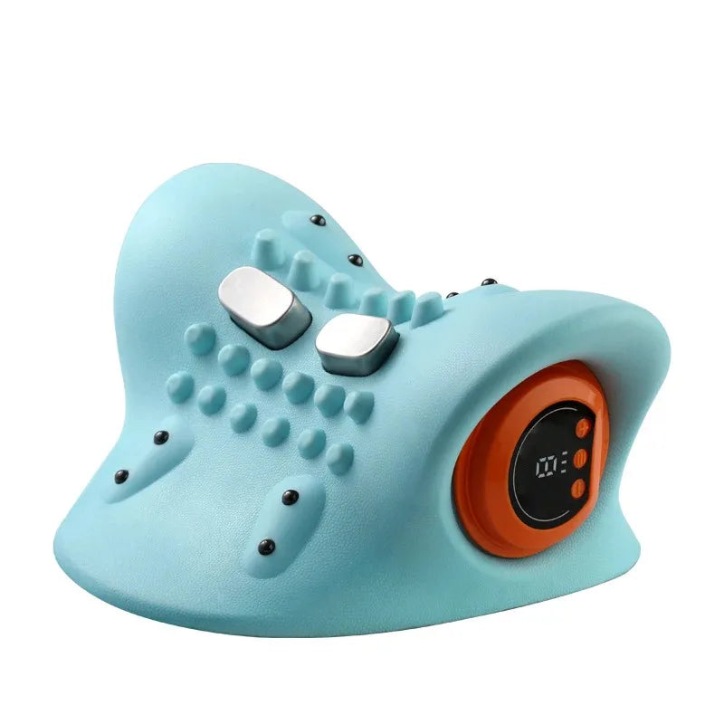 Coussin Masseur Nuque, Dos & Épaules — Pression Digitale Électrique