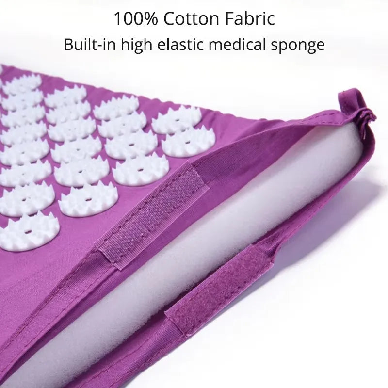 Tapis d'Acupression à Picots — Yoga, Pilates & Anti-Stress Dos