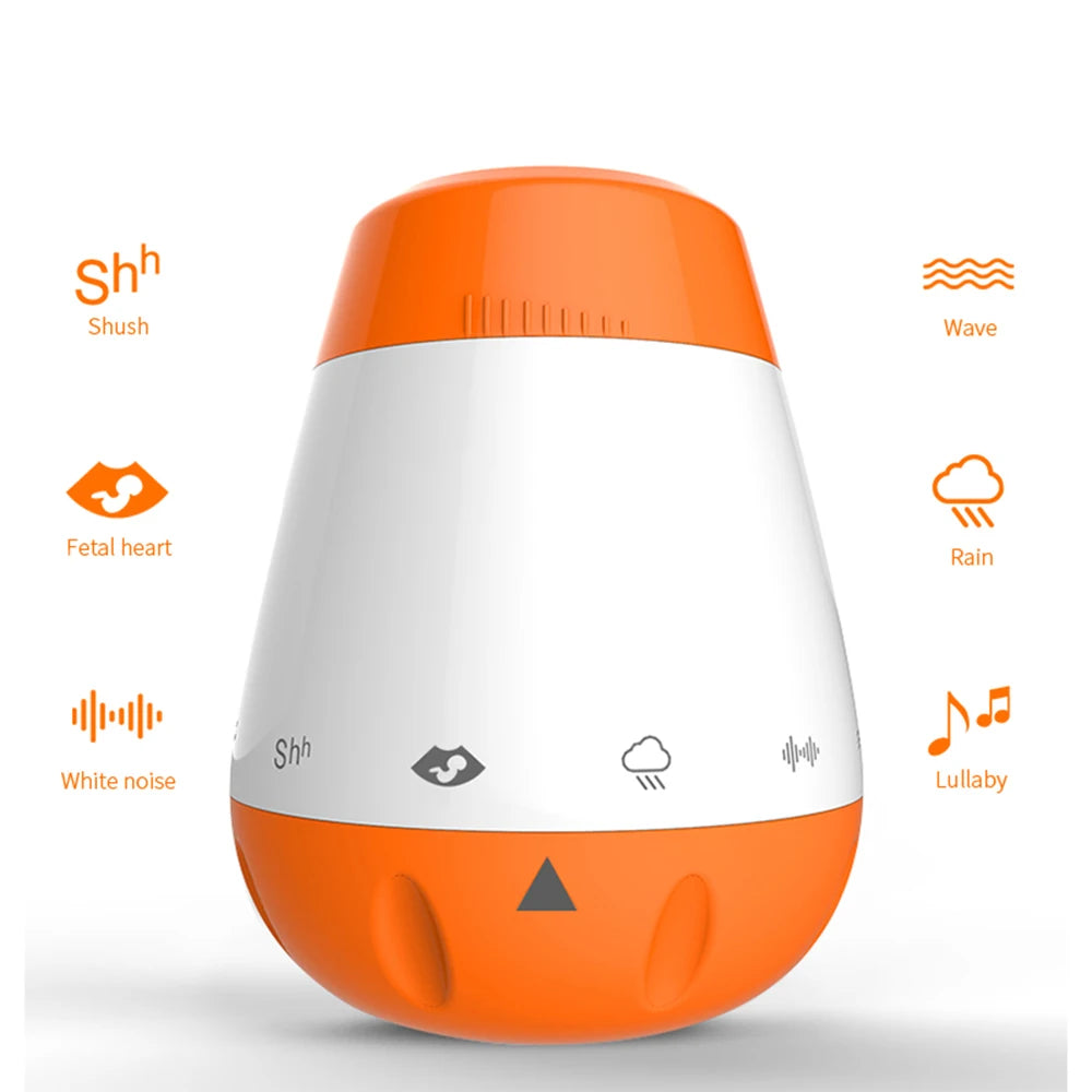 Veilleuse Sonore Bébé Intelligente — Capteur Vocal & Berceuses