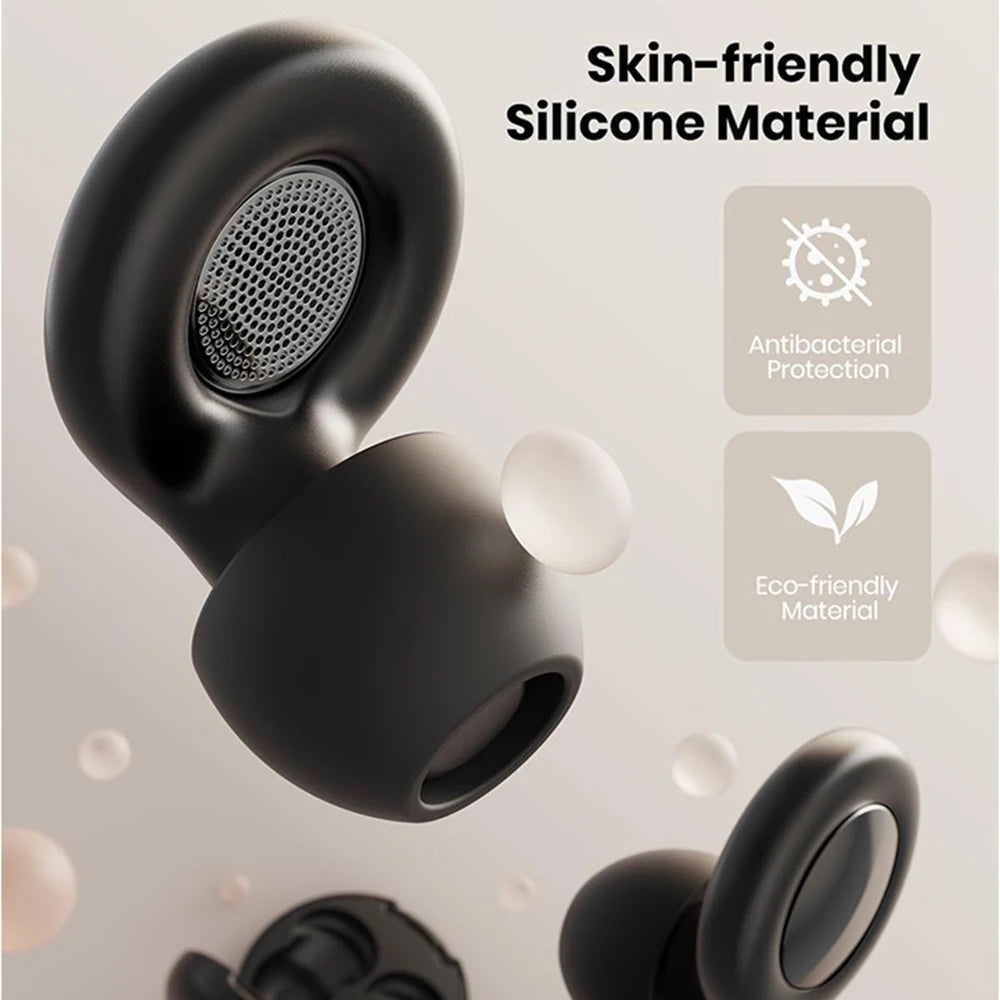 Bouchons d'Oreilles Silicone 25dB — Anti-Bruit Réutilisables, Nuit & Concert