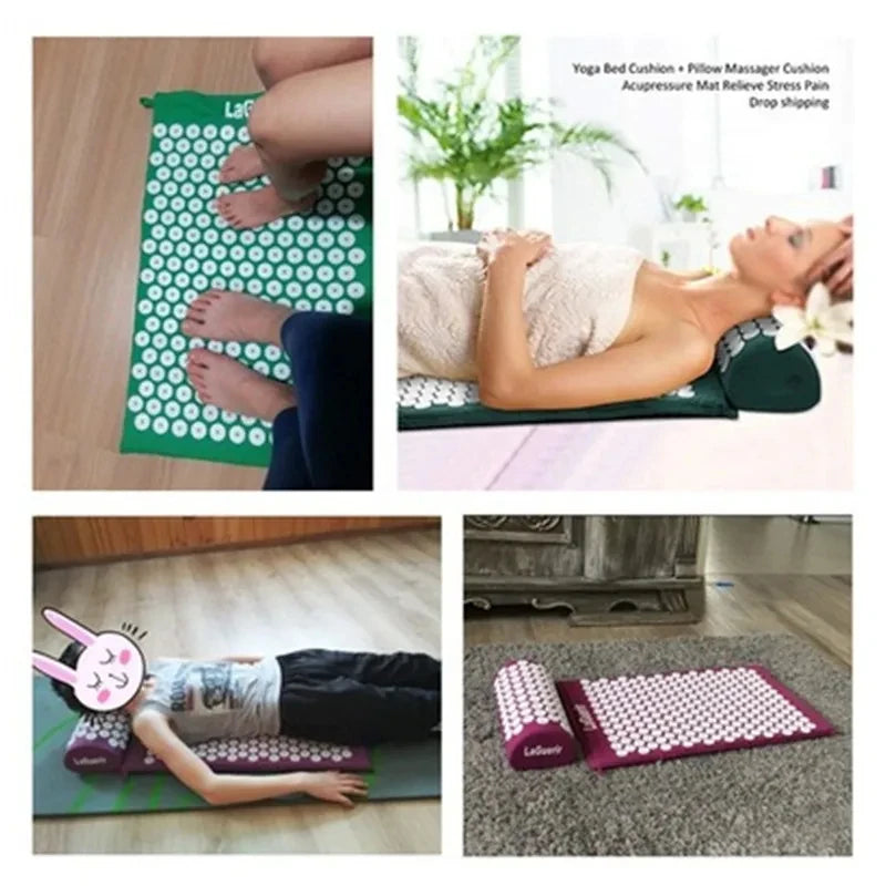 Tapis d'Acupression Antidérapant — Détente Musculaire & Thérapie Physique
