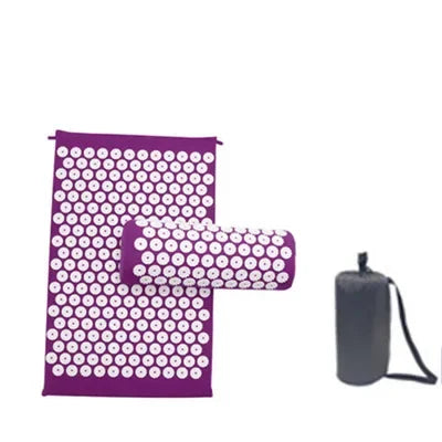 Tapis d'Acupression & Coussin – Soulagement Dos & Détente Musculaire