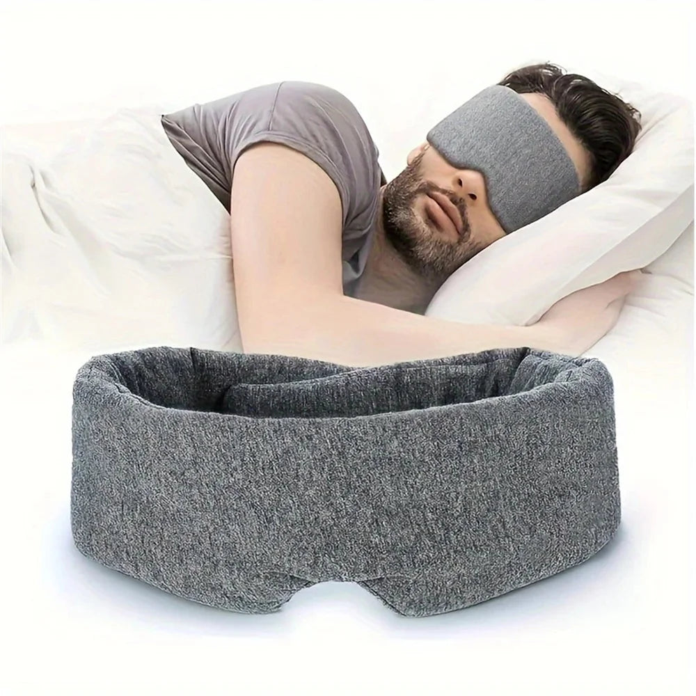 Masque de Repos Léger — Respirant, Idéal Sieste & Voyage