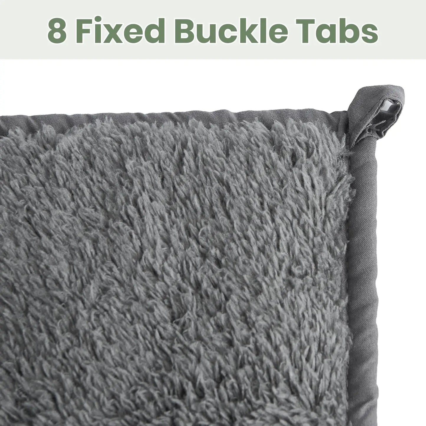 Couverture Lestée Good Nite 8 kg pour Adultes - Douce et Épaisse, Contre le Stress, pour un Sommeil Réparateur, Grise