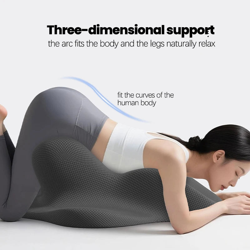 Oreiller de Lecture en Mousse à Mémoire de Forme pour Lit - Oreiller Ergonomique Adulte, Soutien Menton et Dos