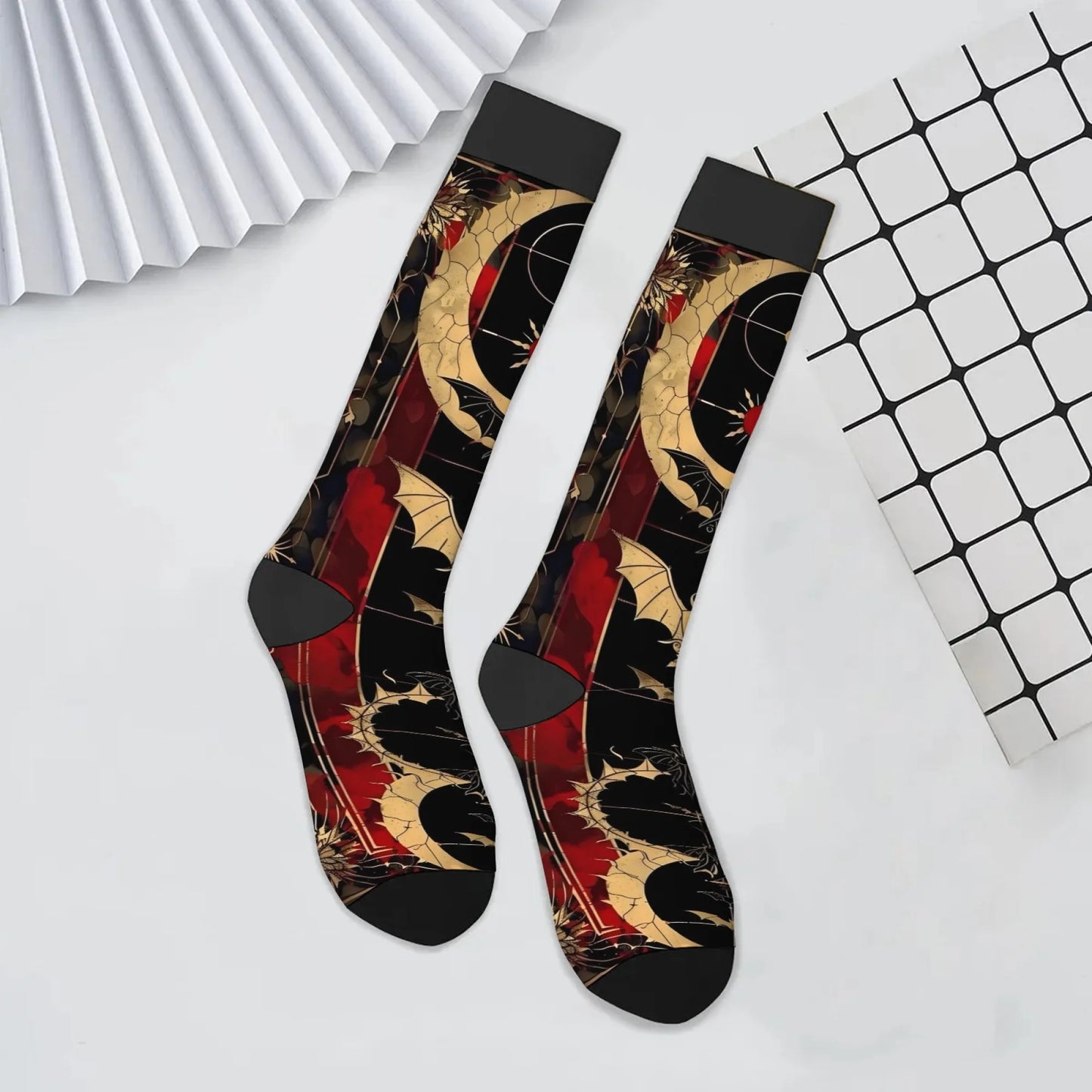 Chaussettes de Compression Sport Motif Original — Running & Randonnée