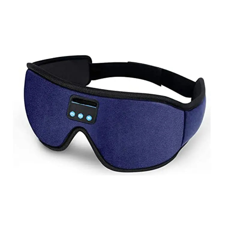 Masque de Sommeil Bluetooth 3D avec Haut-Parleurs Intégrés