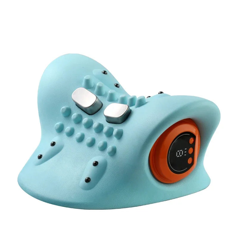 Coussin Masseur Nuque, Dos & Épaules — Pression Digitale Électrique