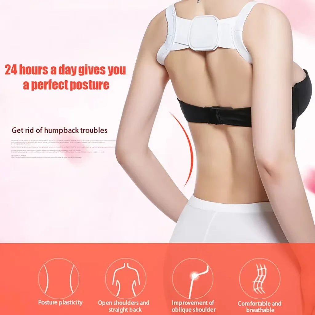Correcteur de Posture Invisible — Maintien Dos Discret Homme & Femme