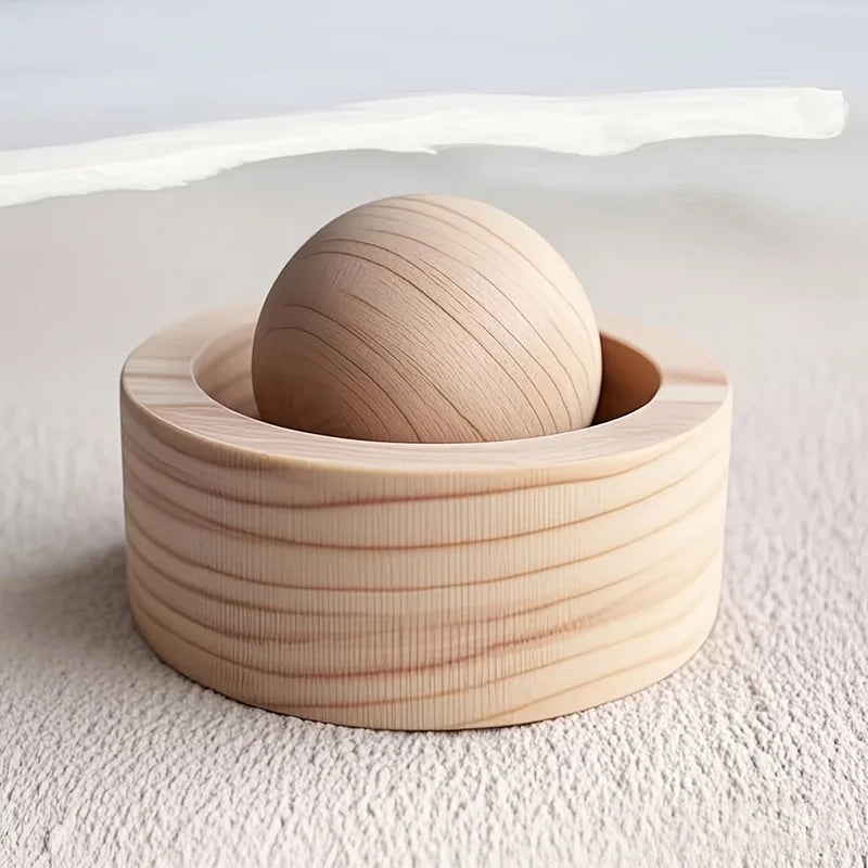 Diffuseur d'Huiles Essentielles en Bois – Ambiance Zen pour Maison & Voiture