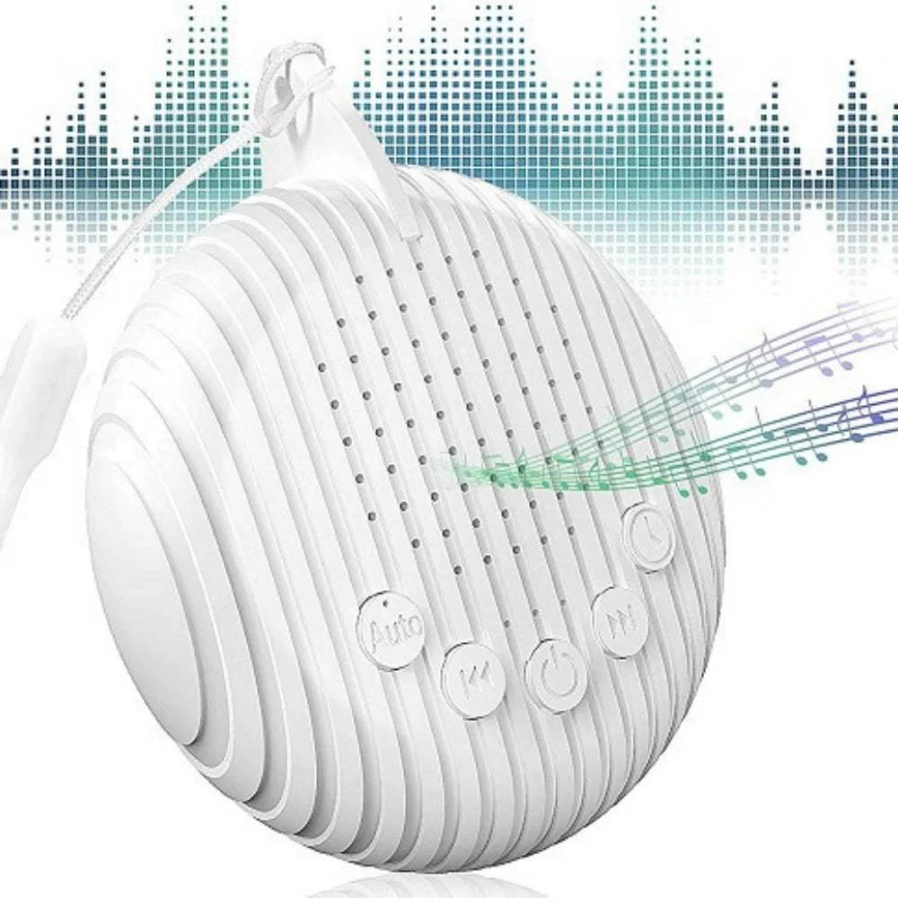 Machine à Bruit Blanc Bébé Portable — 10 Sons, Batterie Rechargeable USB