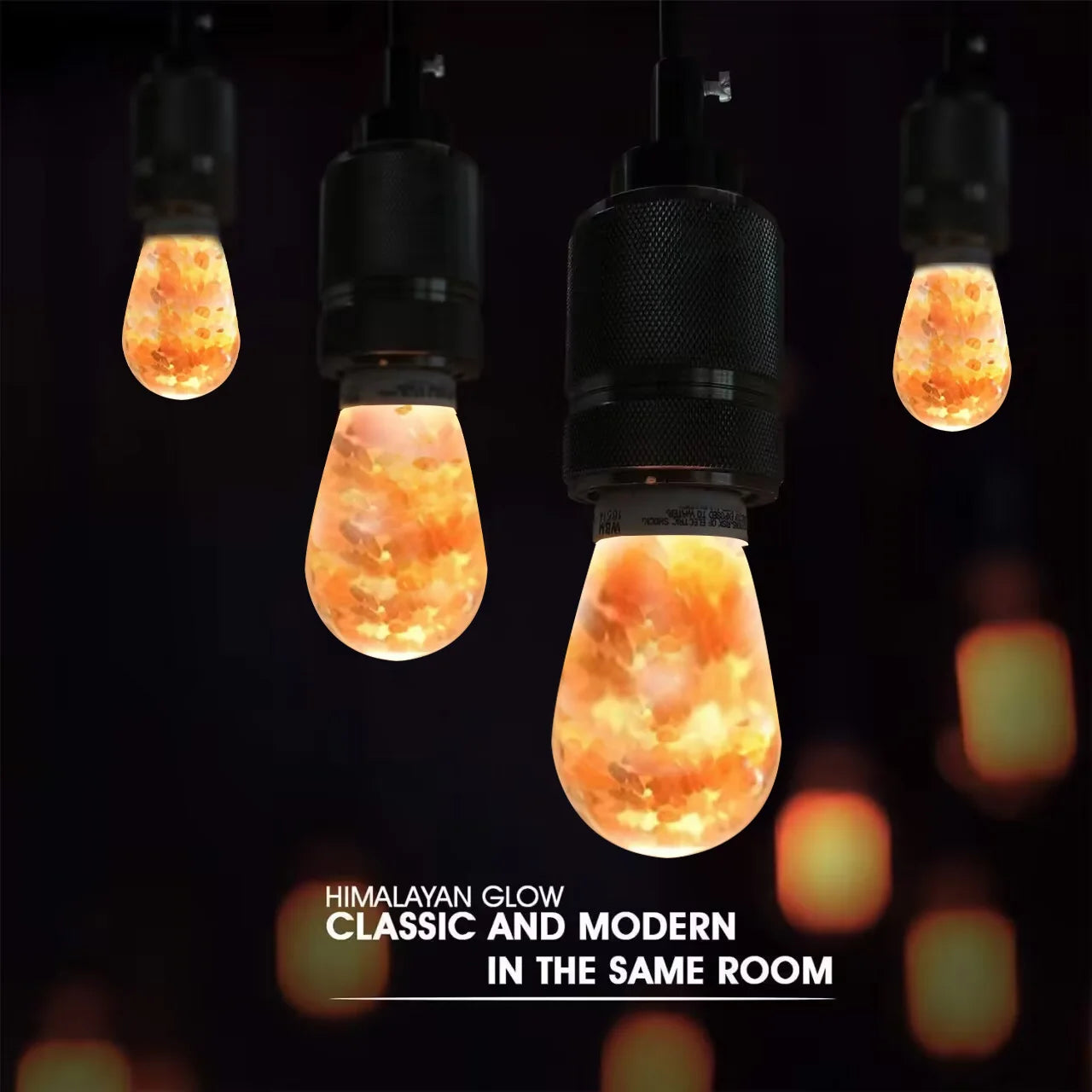 Ampoules de Rechange pour Lampe de Sel — Lumière Ambrée Chaude 60W