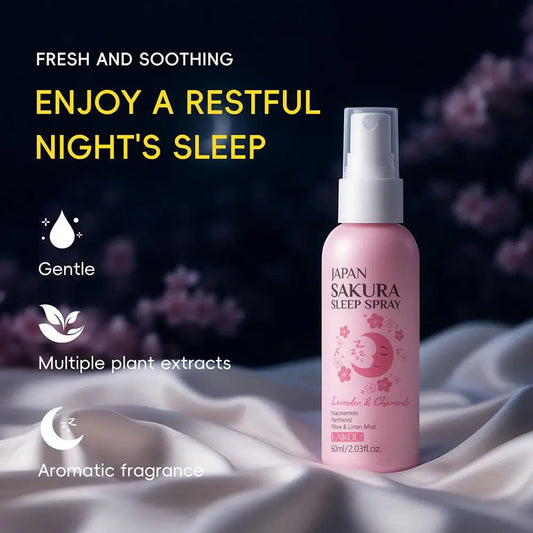 Brume de Sommeil Sakura & Lavande 60ml — Douceur Camomille