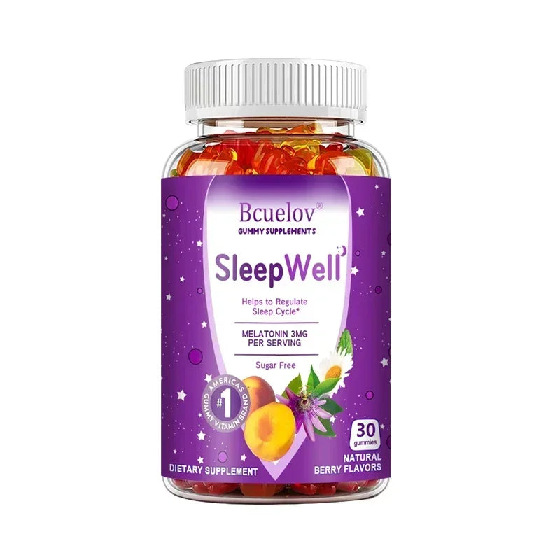 Gummies Mélatonine 3mg — Endormissement Naturel & Sommeil Réparateur