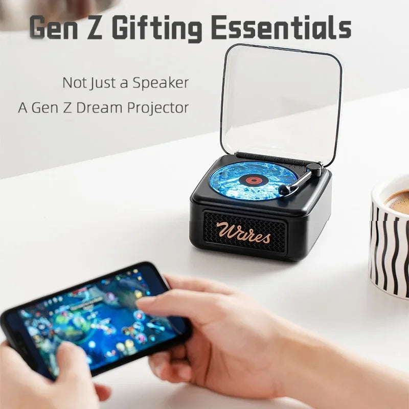 Enceinte Bluetooth Ambiance Vagues - Son Surround & Veilleuse