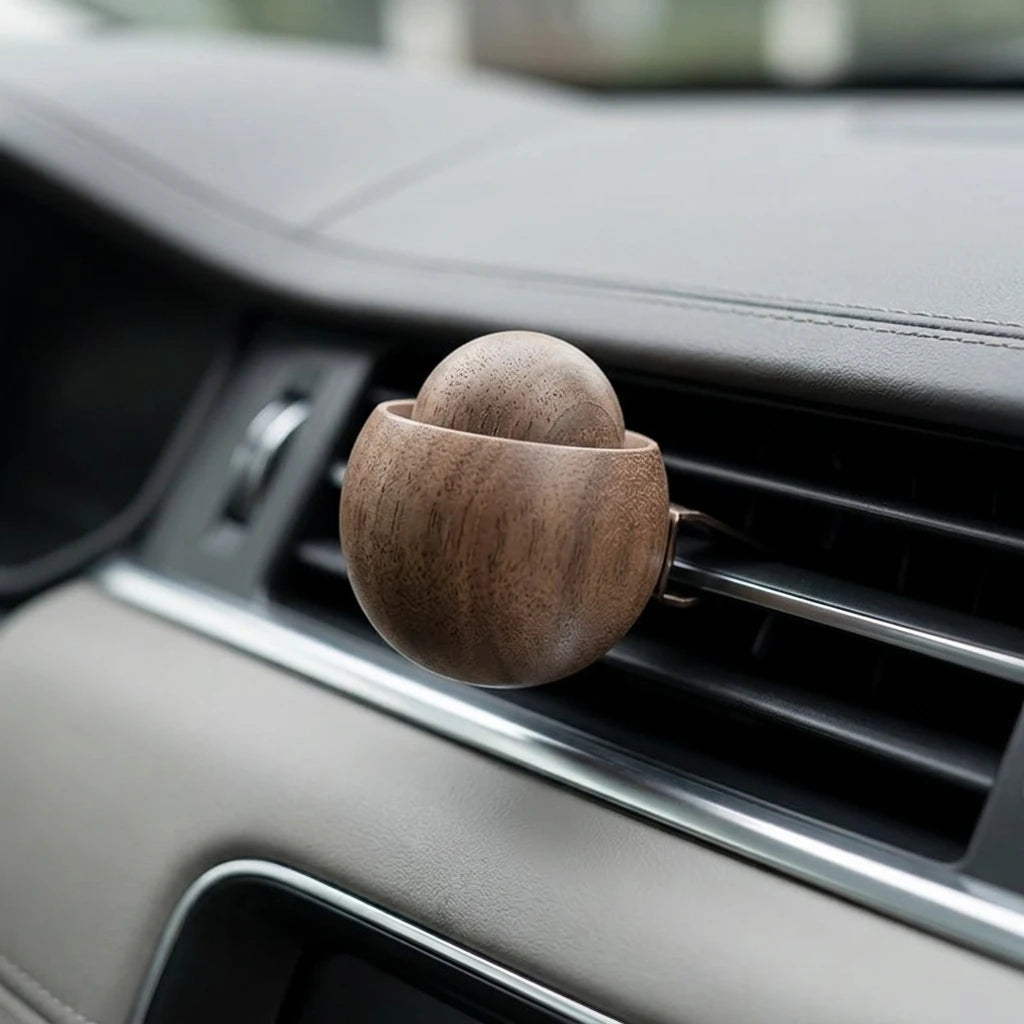 Diffuseur de Parfum en Bois – Mini Diffuseur Naturel Voiture & Maison