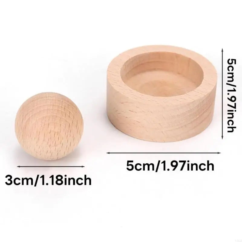 Diffuseur de Parfum en Bois et Pierre – Set de 3 Boules, Voiture, Bureau & Yoga